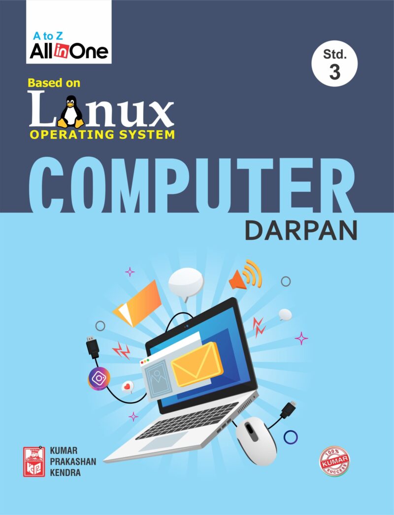 Std-3 Computer Darpan (Linux) English Medium